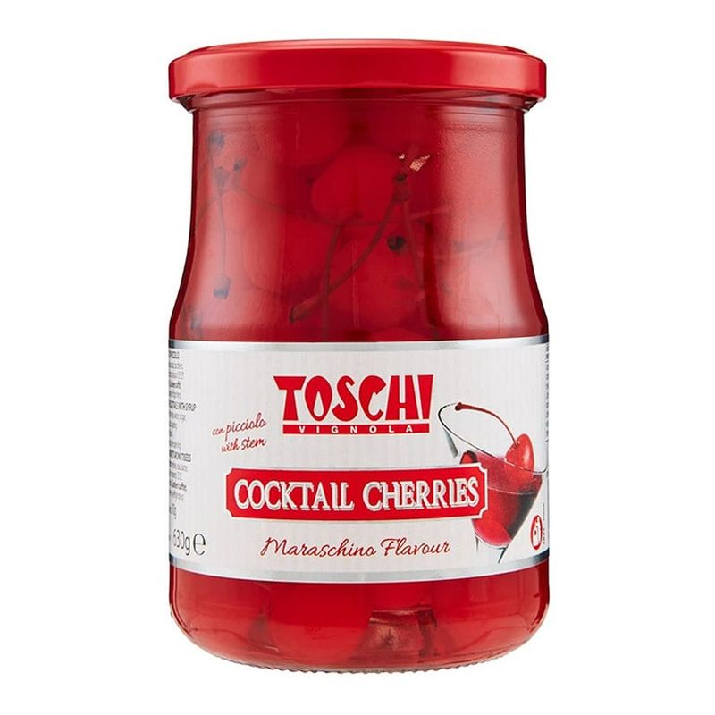 RED CHERRIES IN MARASCHINO LIQUEUR