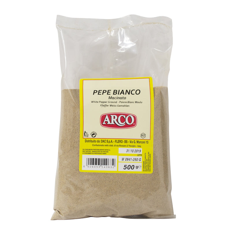 GROUND WHITE PEPPER - BAG