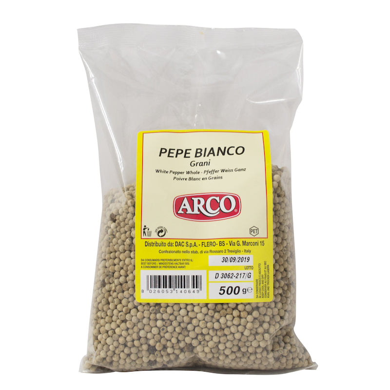 WHITE PEPPER IN GRAINS - BAG