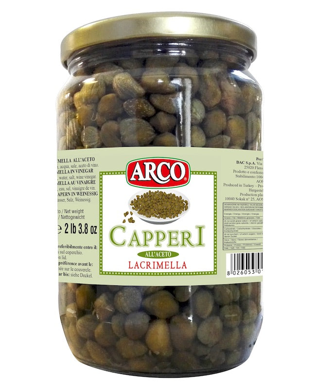 LACRIMELLA CAPERS IN WINE VINEGAR