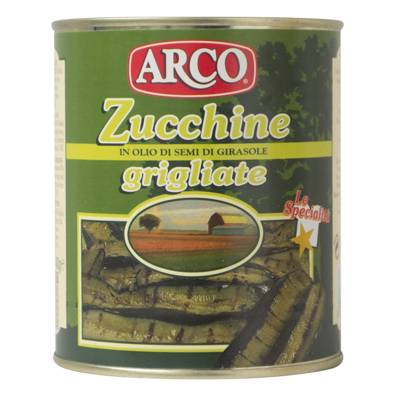 GRILLED COURGETTES IN OIL