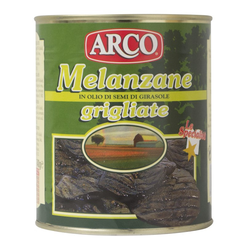 GRILLED AUBERGINES IN OIL