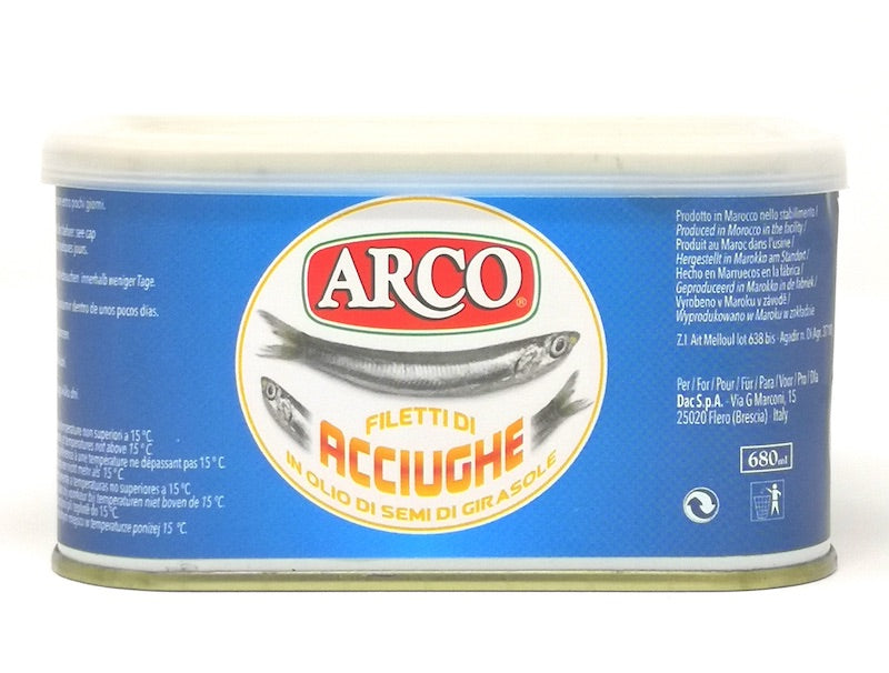ANCHOVIES FILLETS TIN
