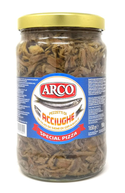 ANCHOVIES IN OIL FOR PIZZA TIN