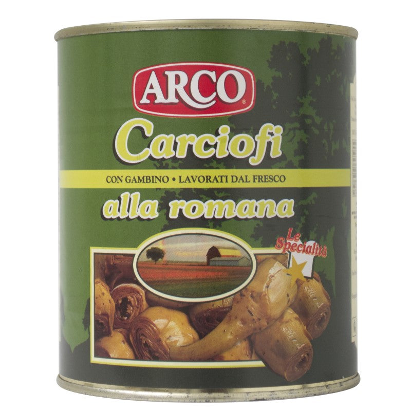 ARTICHOKES ROMAN STYLE IN OIL