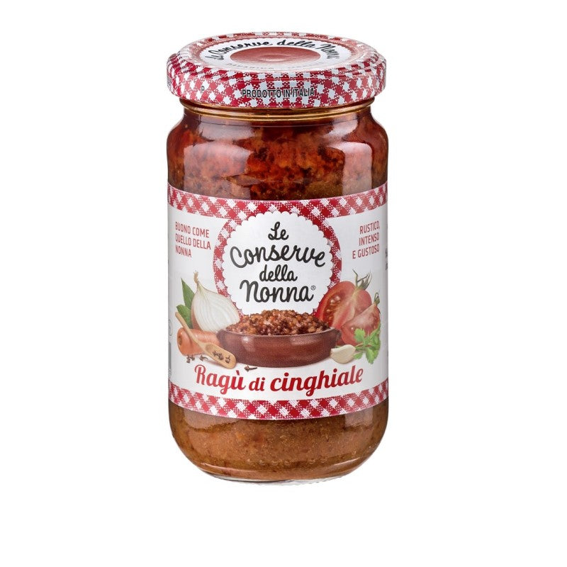 WILD BOAR TOMATO SAUCE