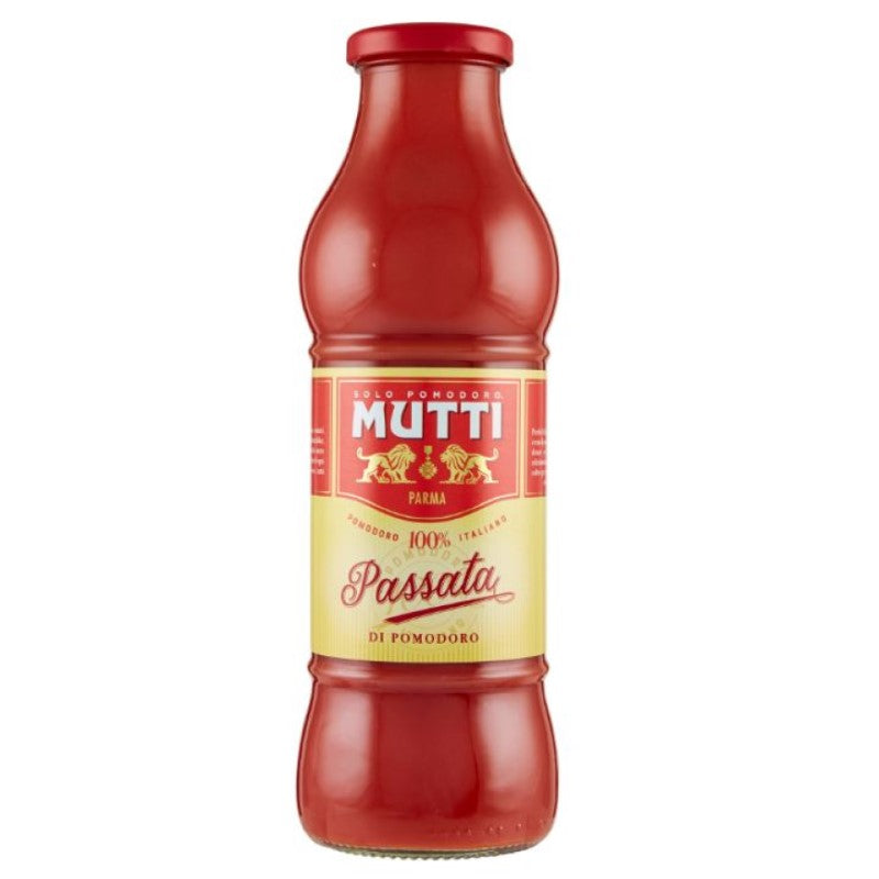 TOMATO PUREE IN GLASS BOTTLE