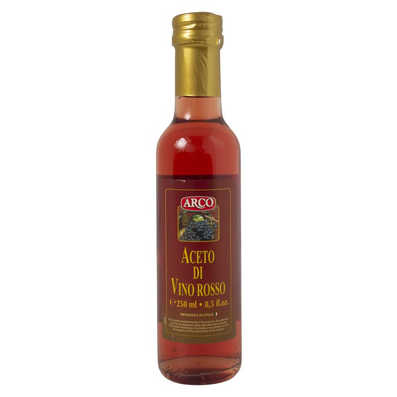 RED WINE VINEGAR - GLASS BOTTLE
