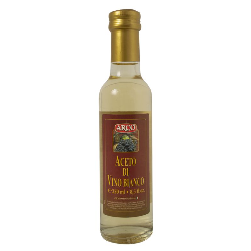 WHITE WINE VINEGAR - GLASS BOTTLE
