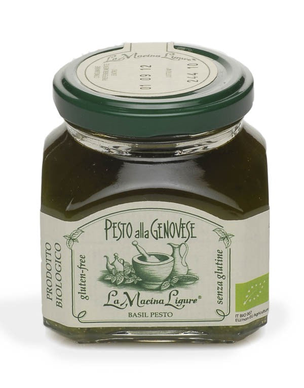 ORGANIC PESTO ALLA GENOVESE (GLASS JAR)