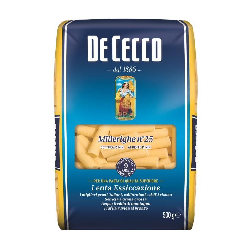 DE CECCO MILLERIGHE NO. 25 500 g