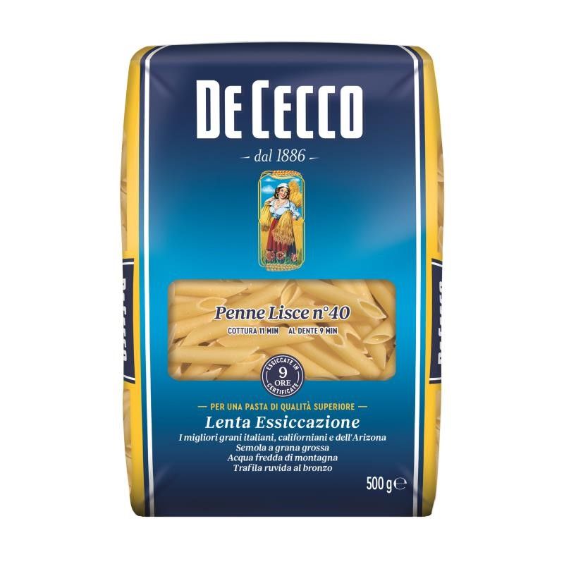 DE CECCO PENNE LISCE NO. 40 500 g