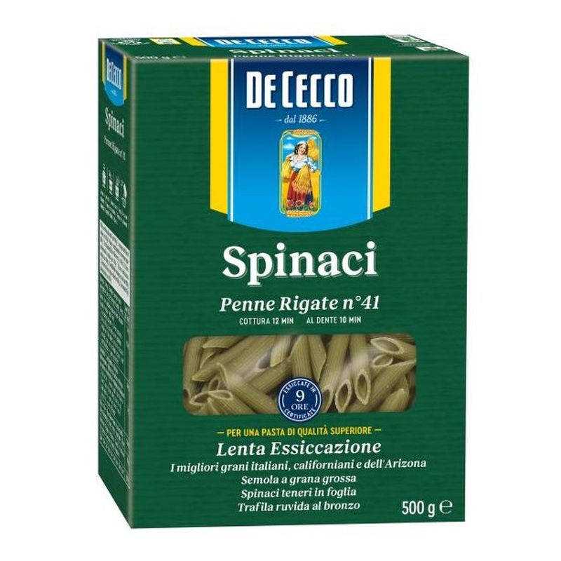 GREEN PENNE RIGATE WITH SPINACH NO. 41