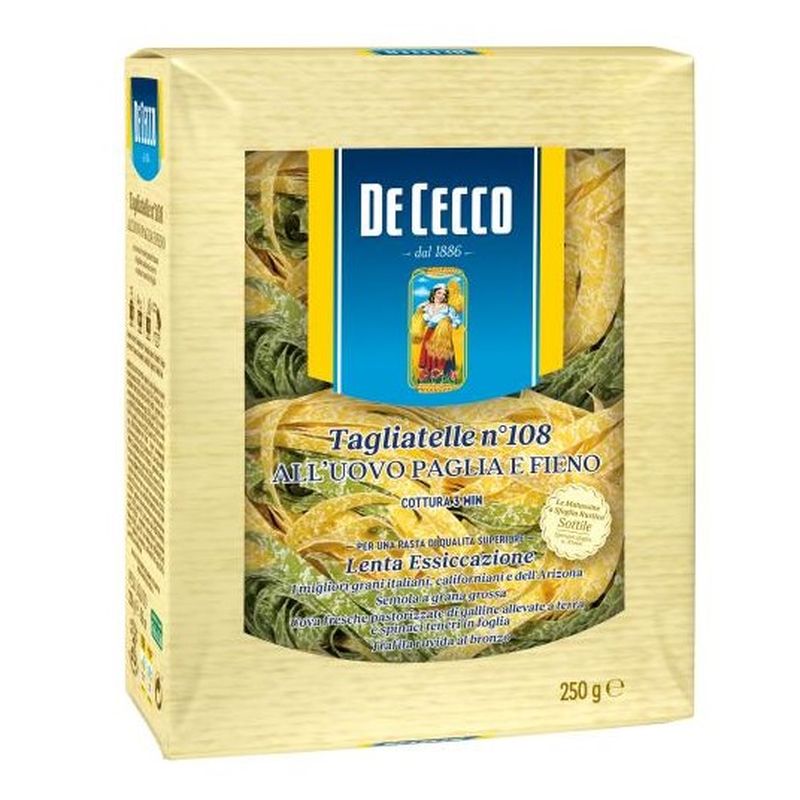TAGLIATELLE PAGLIA & FIENO NO. 108 "LE MATASSINE"