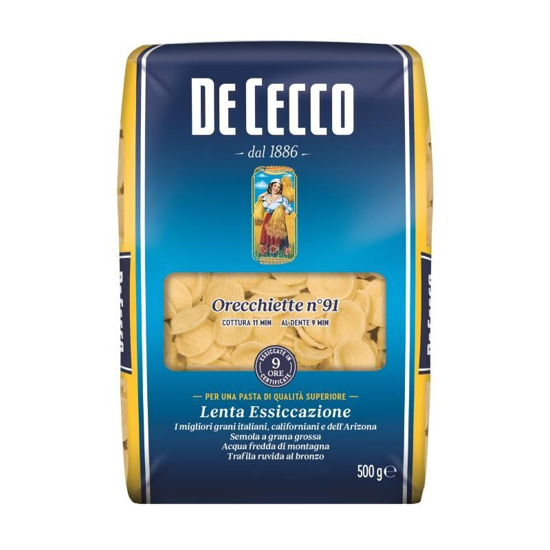DE CECCO ORECCHIETTE NO. 91 500 g