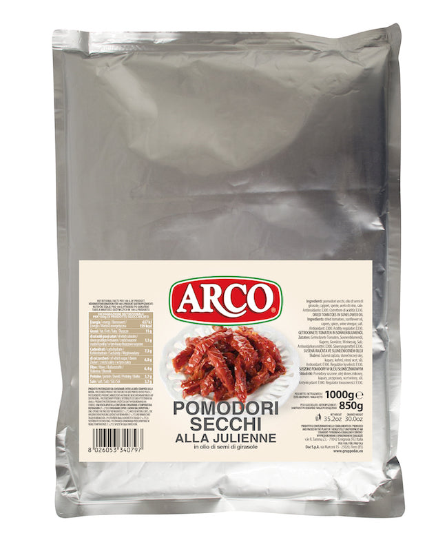 JULIENNE DRIED TOMATOES IN OIL - BAG