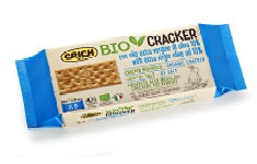 ORGANIC -30% SALT CRACKERS WITH EXTRA VIRGIN OLIVE OIL (GR 31,25 X 8PCS)