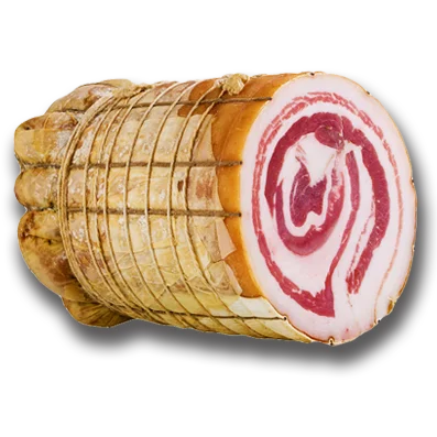 WHOLE ROLLED BACON WITHOUT RIND