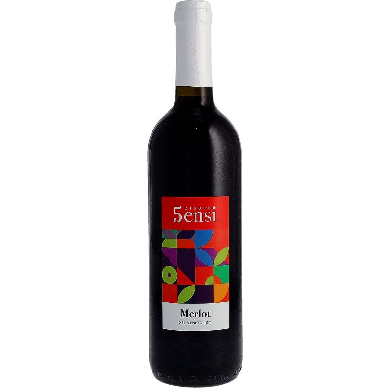 MERLOT VENETO IGT   "5 SENSI"CL 75