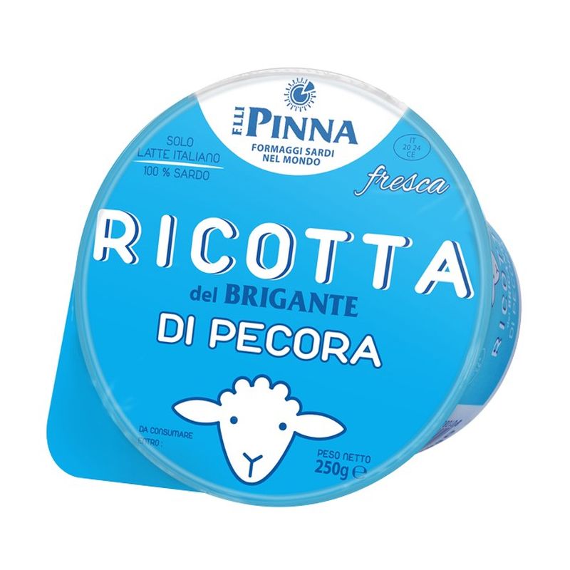 RICOTTA DI PECORA "BRIGANTE" VACUUM-PACKED