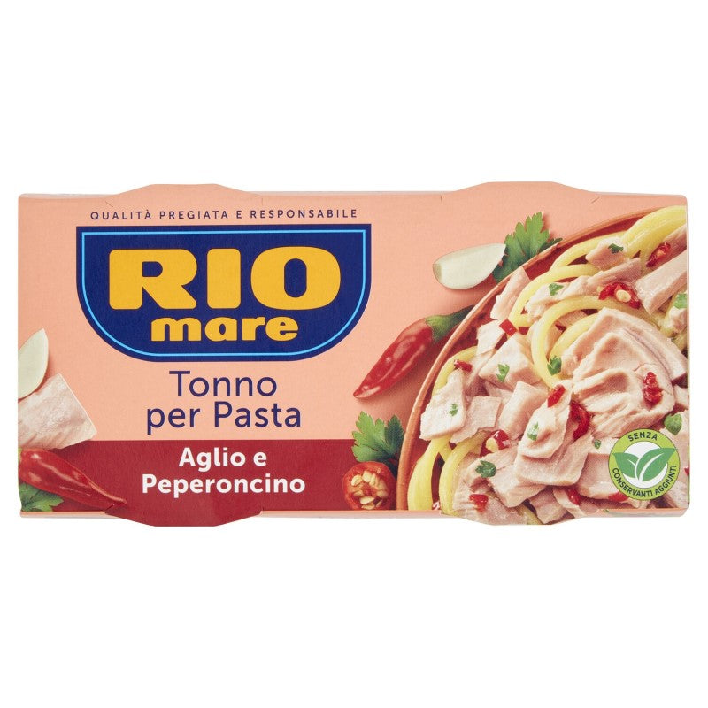 TUNA WITH GARLIC AND CHILLI IN OIL