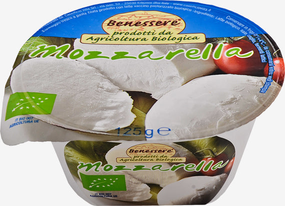 FRESH ORGANIC MOZZARELLA IN TRAY