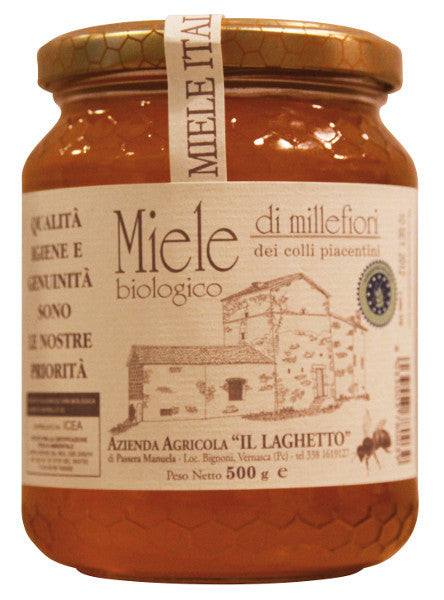 ORGANIC ITALIAN WILDFLOWER HONEY