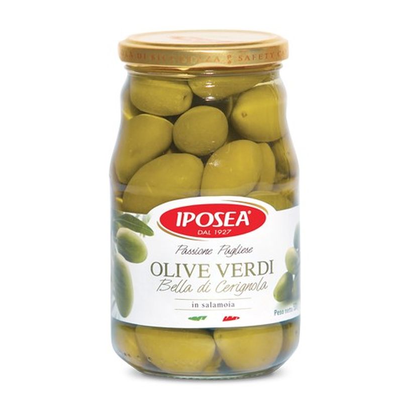 GREEN OLIVES BELLA DI CERIGNOLA