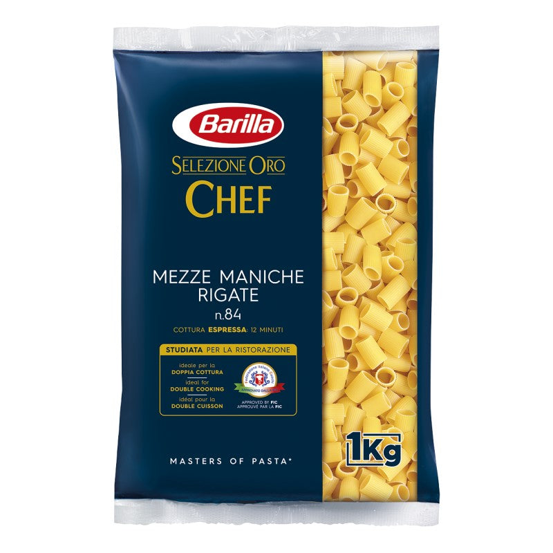 BARILLA MEZZE MANICHE NO. 84 "SELEZIONE ORO" 1,0 kg