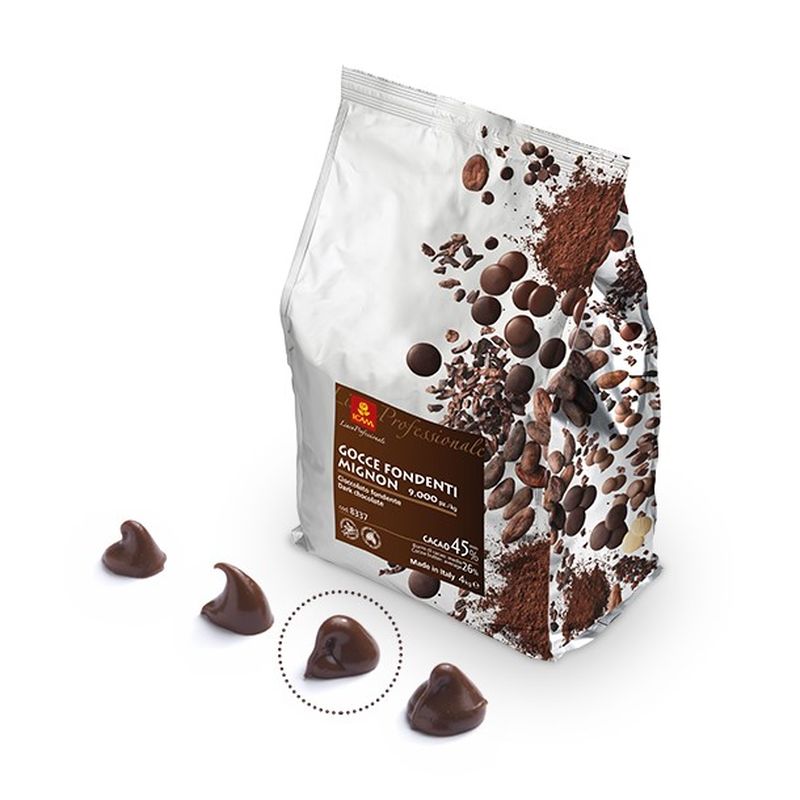 DARK CHOCOLATE CHIPS MIGNON (APPROX. 45%)