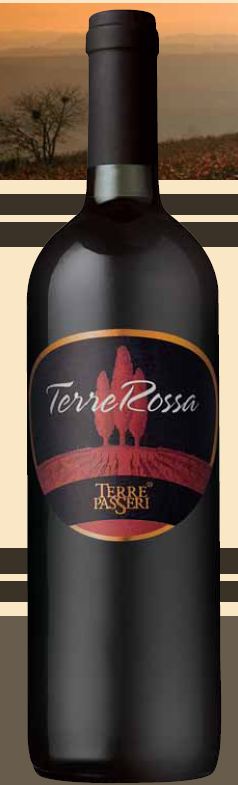 TERRE ROSSA VINO DA TAVOLA  'TERRE PASSERI'  10,5%   LT 1,5