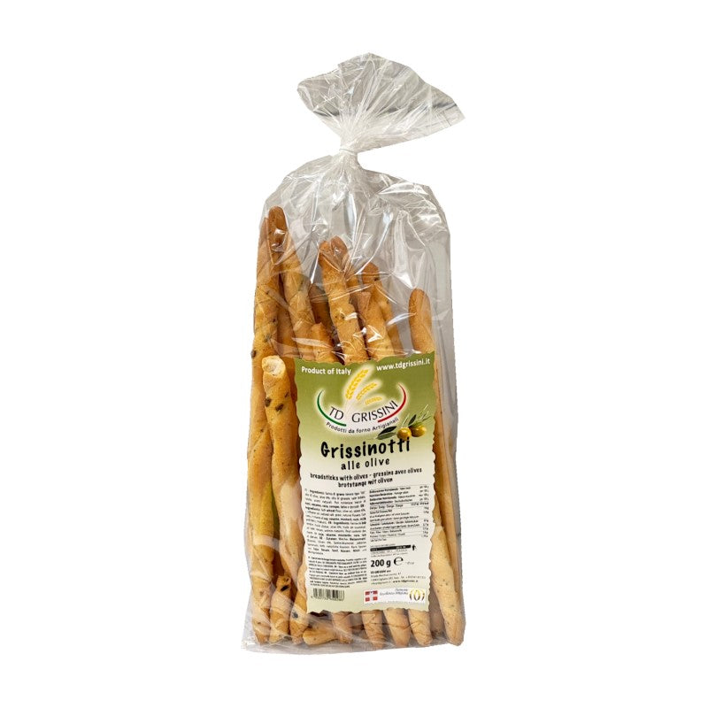 GRISSINOTTI BREADSTICKS WITH OLIVES