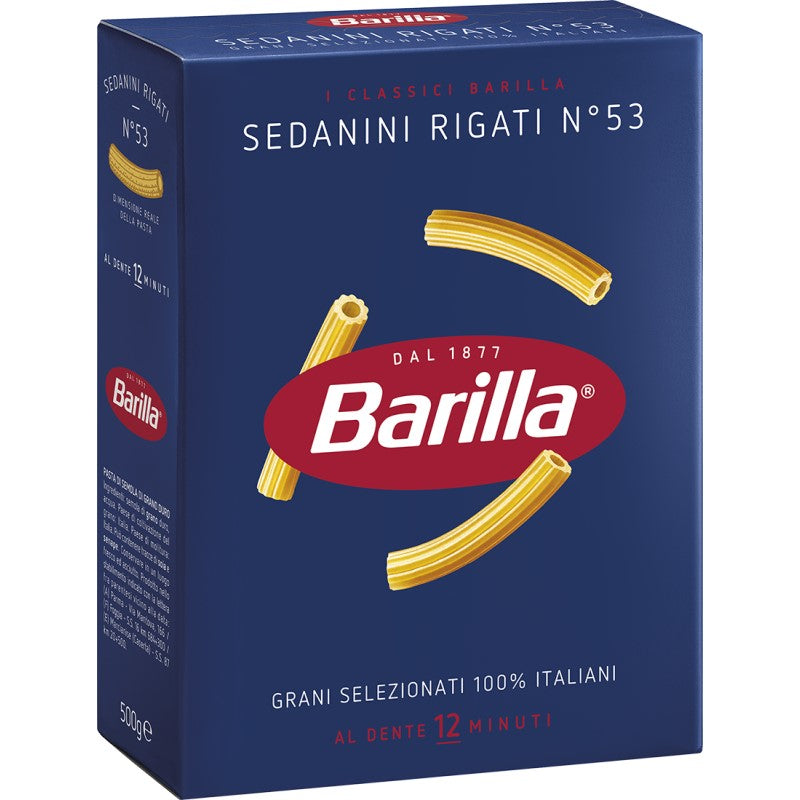 BARILLA SEDANINI RIGATI NO. 53 500 g