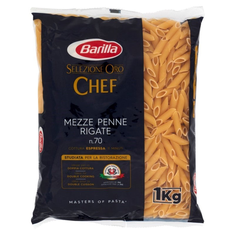 BARILLA MEZZE PENNE NO. 70 "SELEZIONE ORO" 1,0 kg