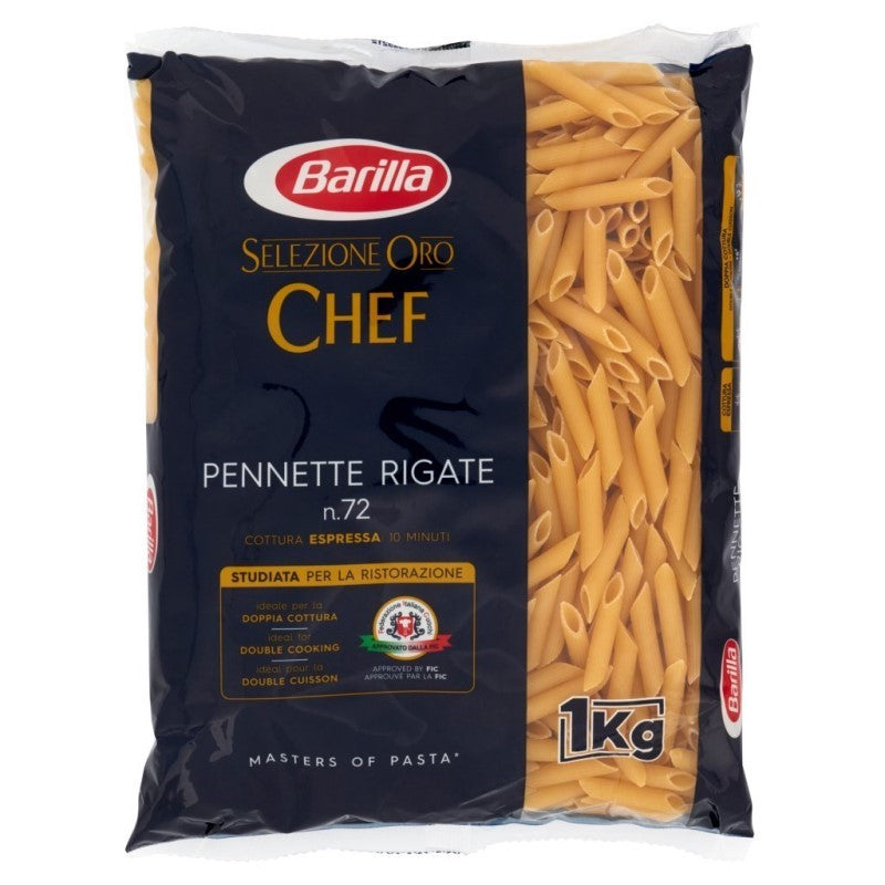 BARILLA PENNETTE RIGATE NO. 72 "SELEZIONE ORO" 1,0 kg