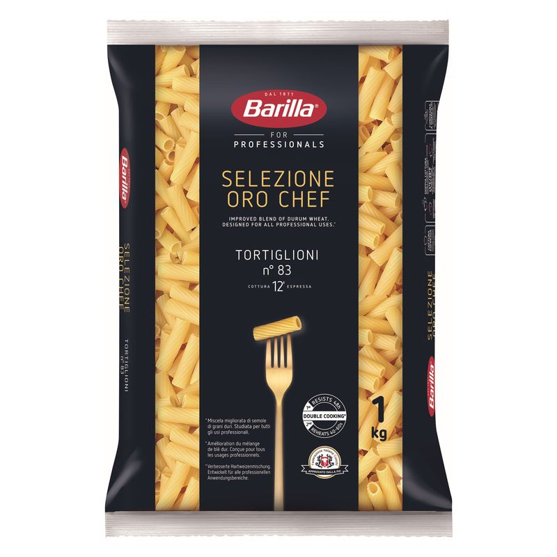 BARILLA TORTIGLIONI NO. 83 "SELEZIONE ORO" 1,0 kg