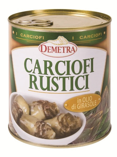 RUSTIC ARTICHOKES IN OIL