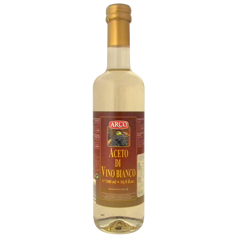 WHITE WINE VINEGAR - GLASS BOTTLE