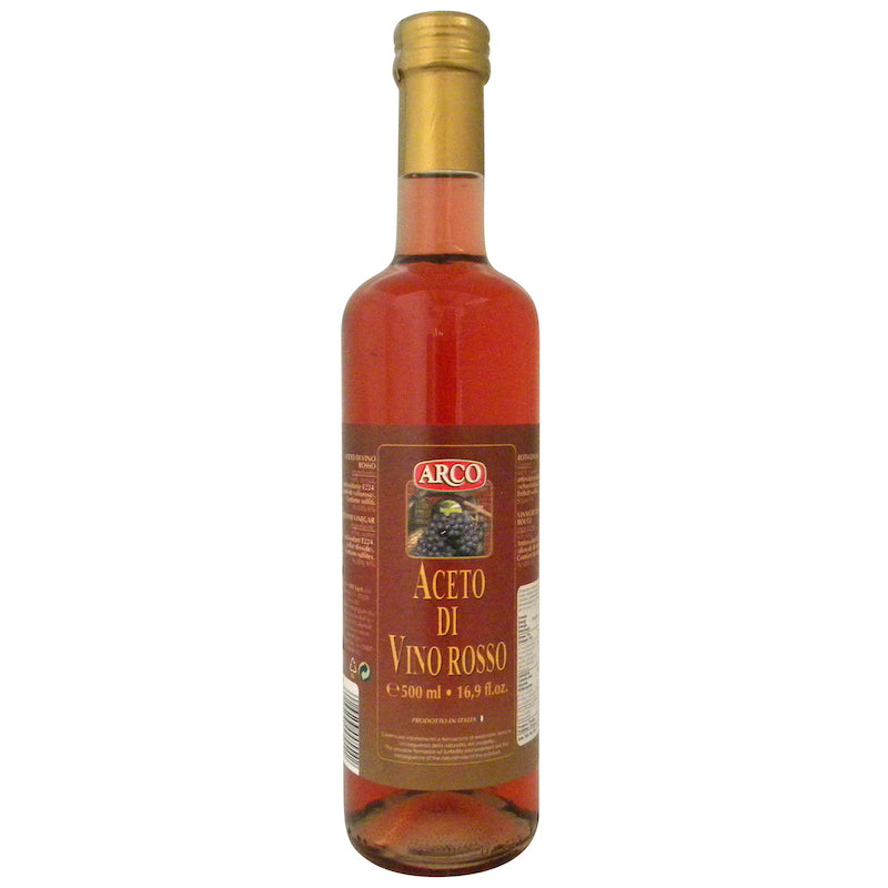 RED WINE VINEGAR - GLASS BOTTLE