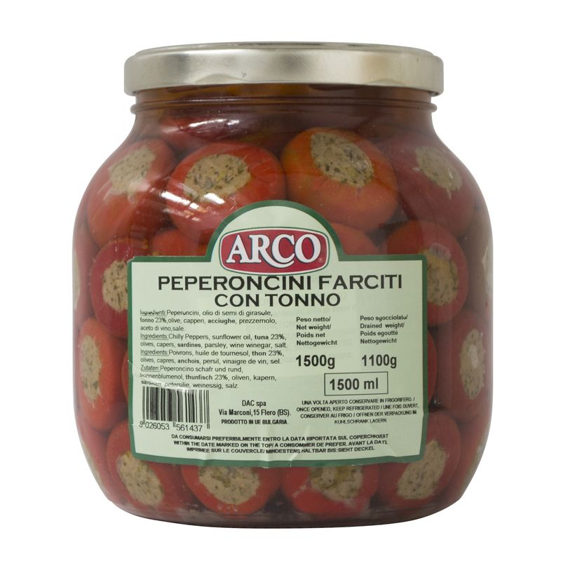 PEPPERS STUFFED WITH TUNA IN OIL