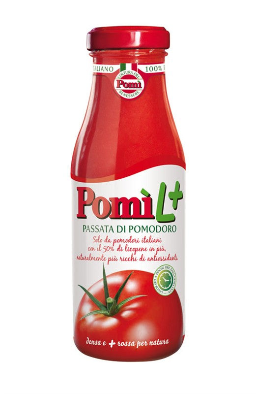 TOMATO PUREE IN GLASS BOTTLE