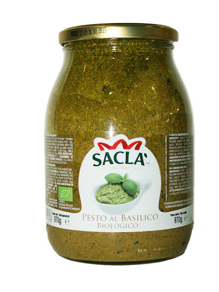 ORGANIC PESTO ALLA GENOVESE - GLASS JAR