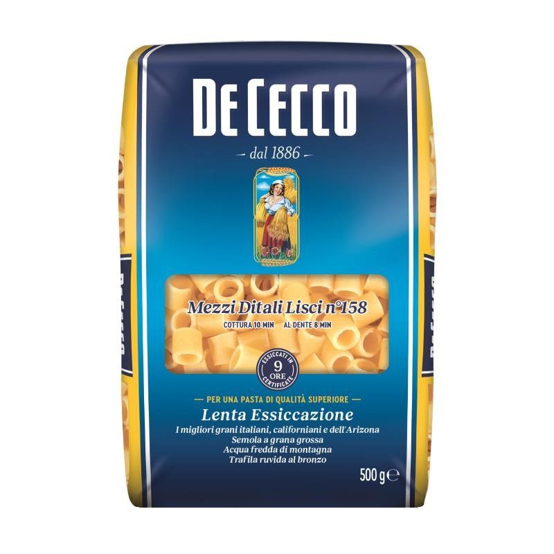 MEZZI DITALI LISCI NO. 158