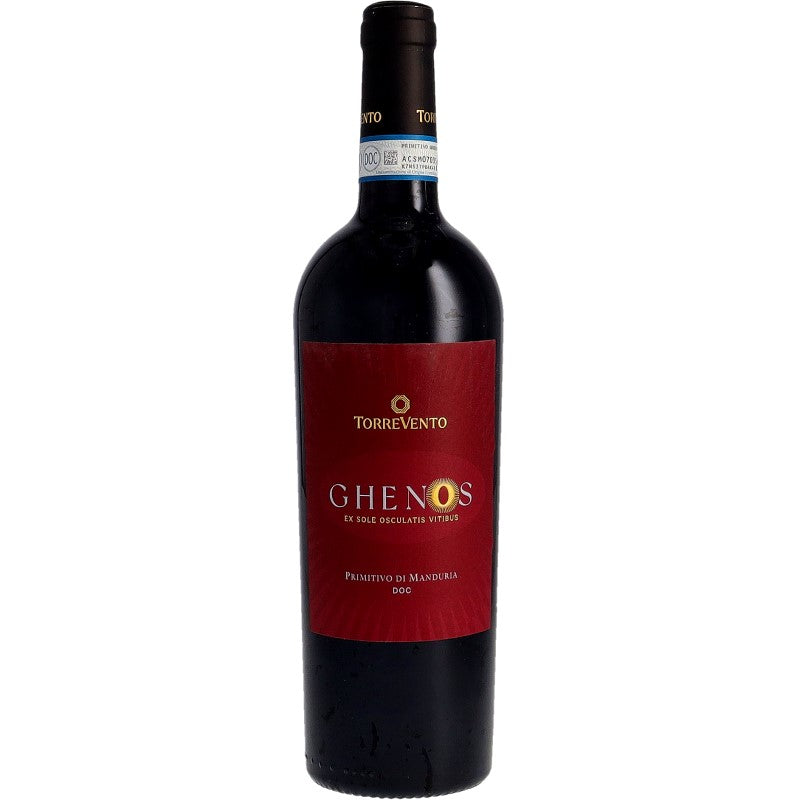PRIMITIVO DI MANDURIA DOC 'GHENOS' TORREVENTO CL 75