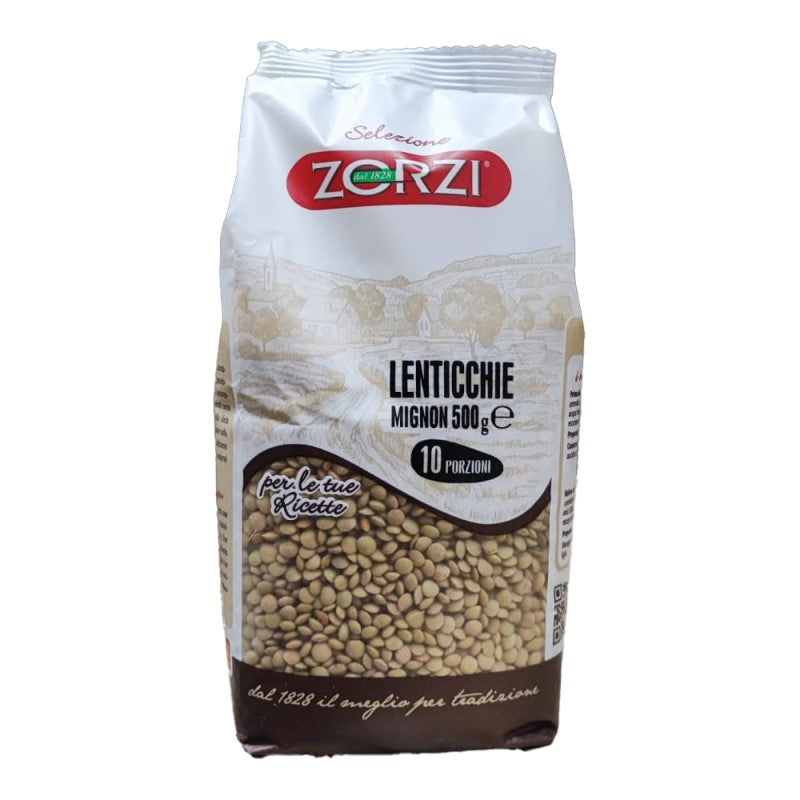 DRIED GREEN LENTILS MIGNON