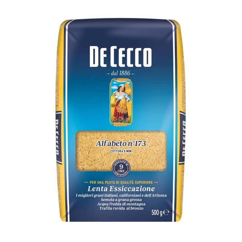 DE CECCO ALFABETO NO. 173 500 g