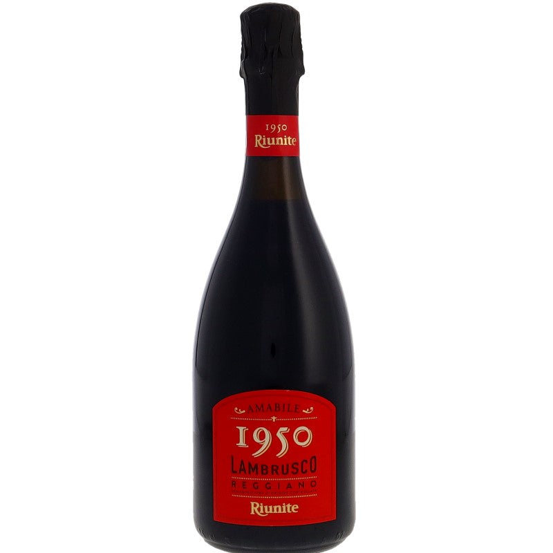 LAMBRUSCO REGGIANO AMABILE "CANTINA RIUNITE"  CL 75