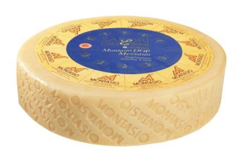 MONTASIO MEZZANO DOP 4/6 MONTHS SEMI-HARD CHEESE