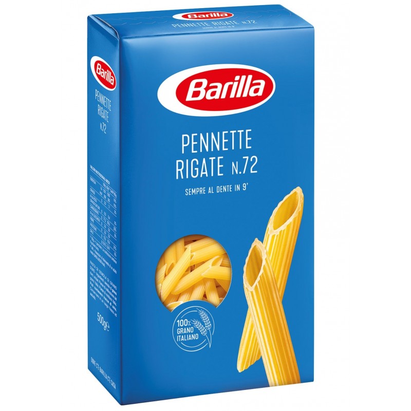 BARILLA PENNETTE RIGATE NO. 72 500 g