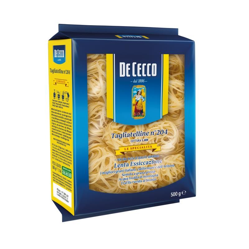 SEMOLINA TAGLIATELLINE NIDI NO. 204